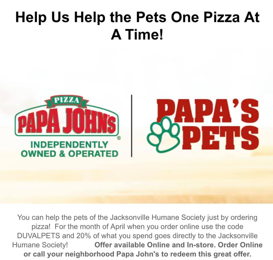 Papa John's Pizza Jacksonville, Florida - Home | Facebook