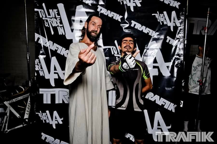 TRAFIK - RIP WeHo Jesus. The one on the left. | Facebook