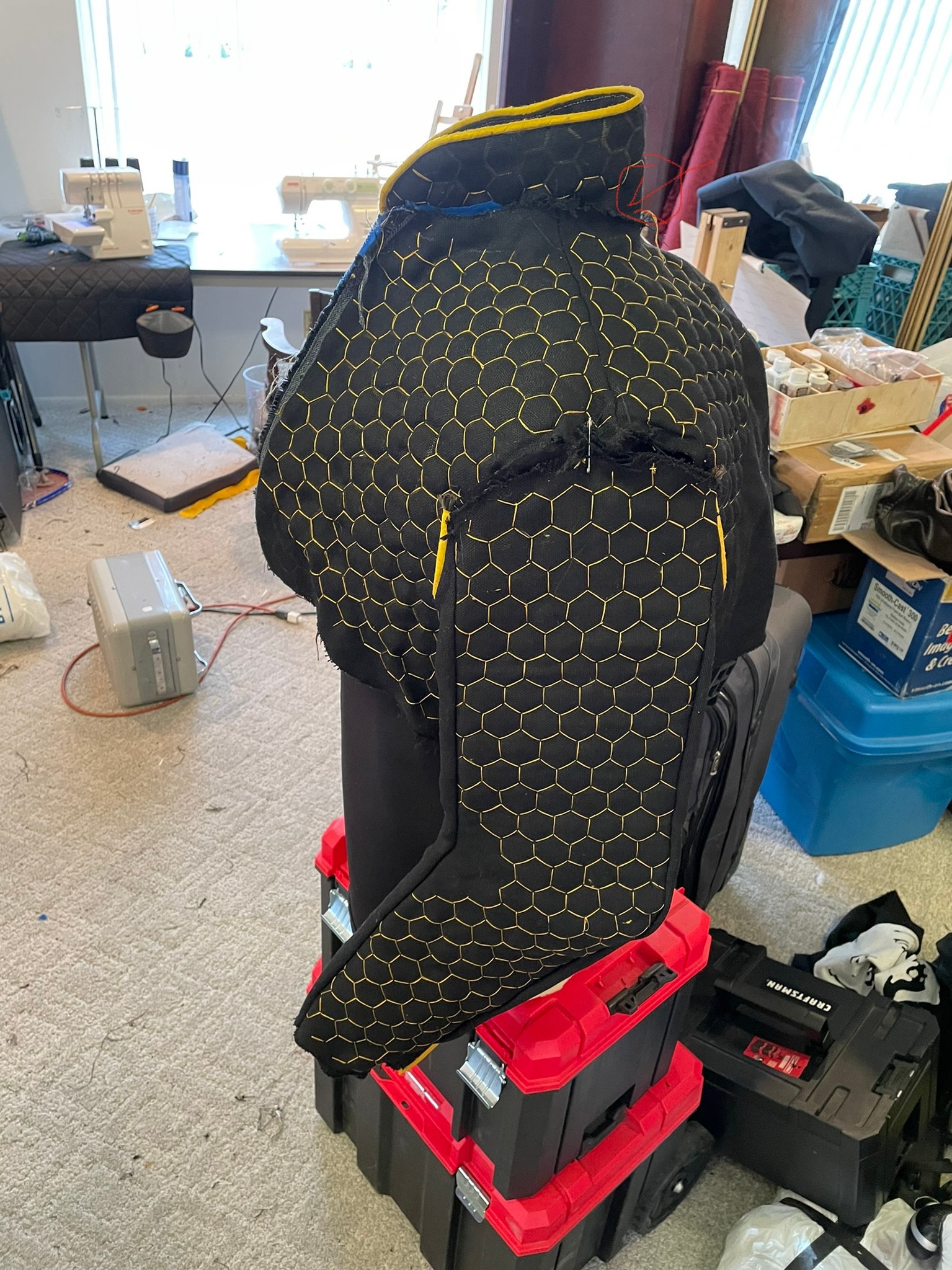 Restoring armor with authentic Japanese materials
