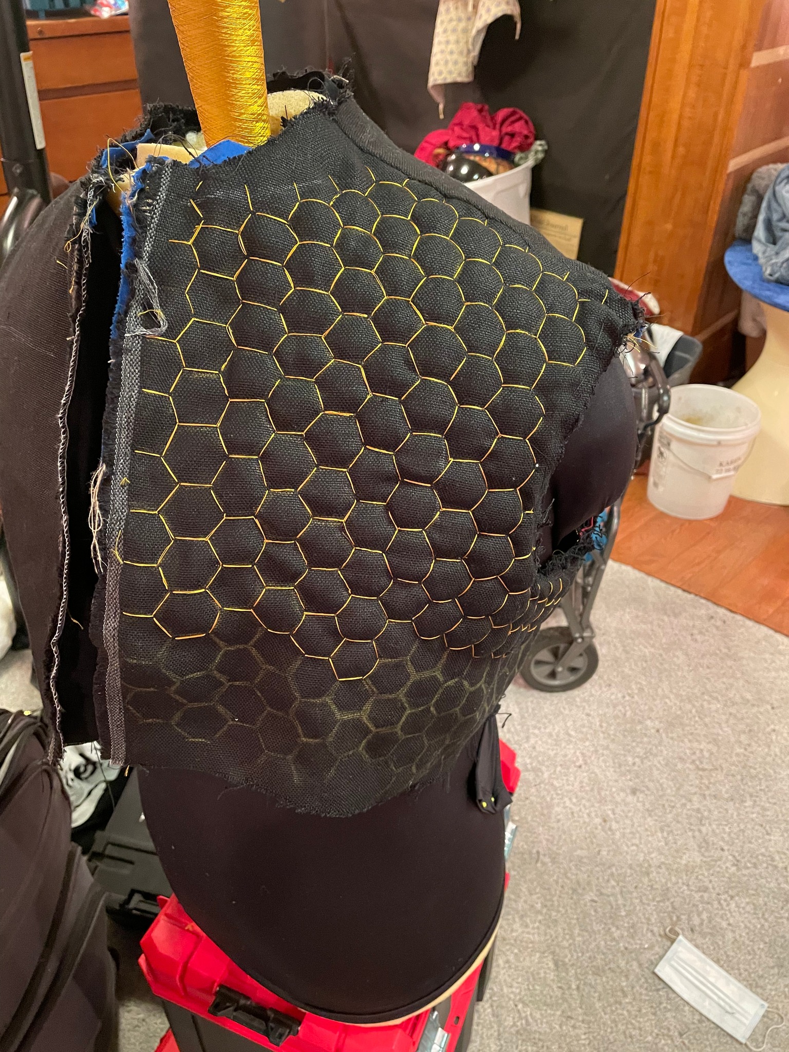 Restoring armor with authentic Japanese materials