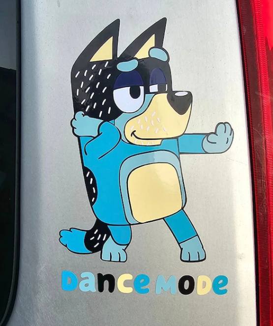 Bluey Stckers, Bluey and Bngo Stcker, Bluey Stckers Vnyl, Bluey Decal, Bluey Waterproof