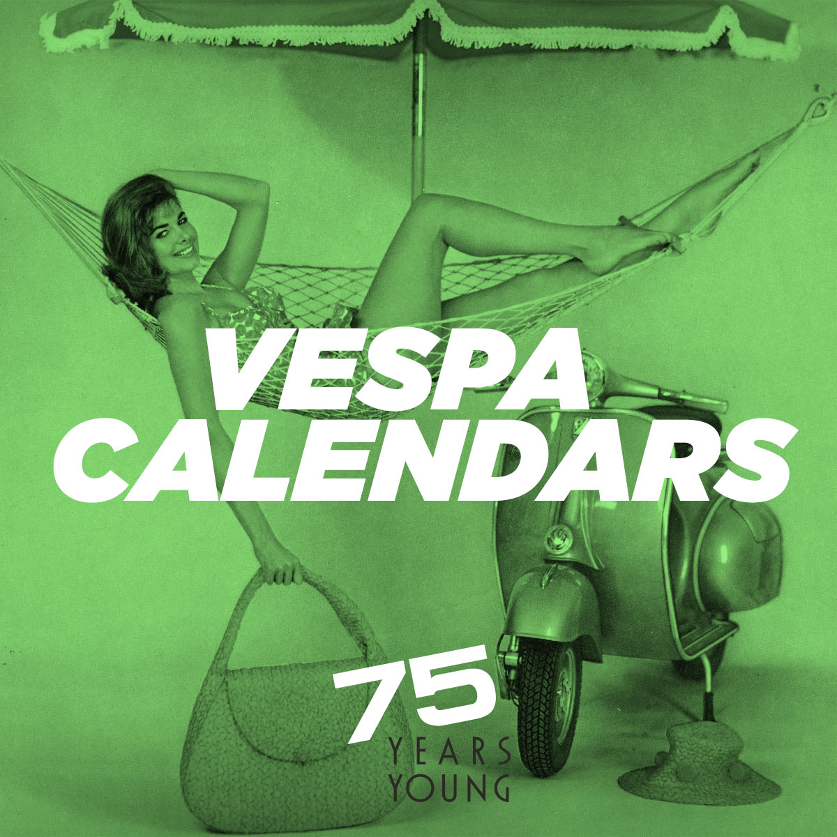 1950s: Piaggio launches the calendar trend to draw attention to