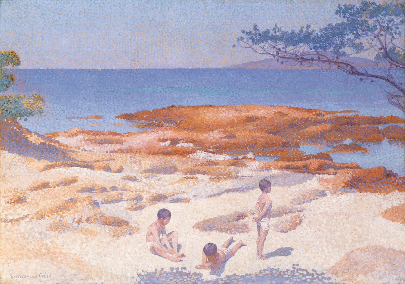 Henri-Edmond Cross Antibes, Morning, 1892-1895 #henriedmondcross