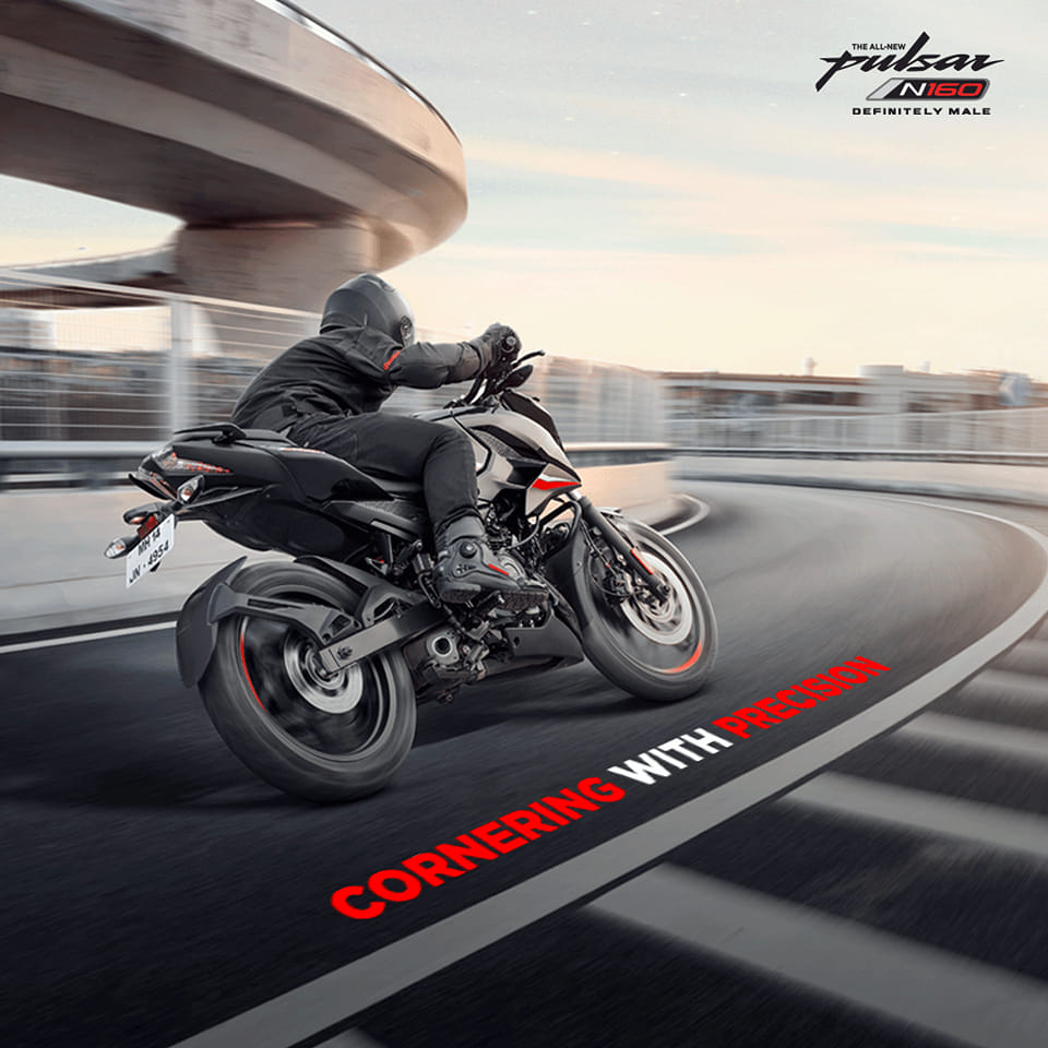 Bajaj Pulsar - Stay ahead of the curve - the Pulsar N160, India's first ...