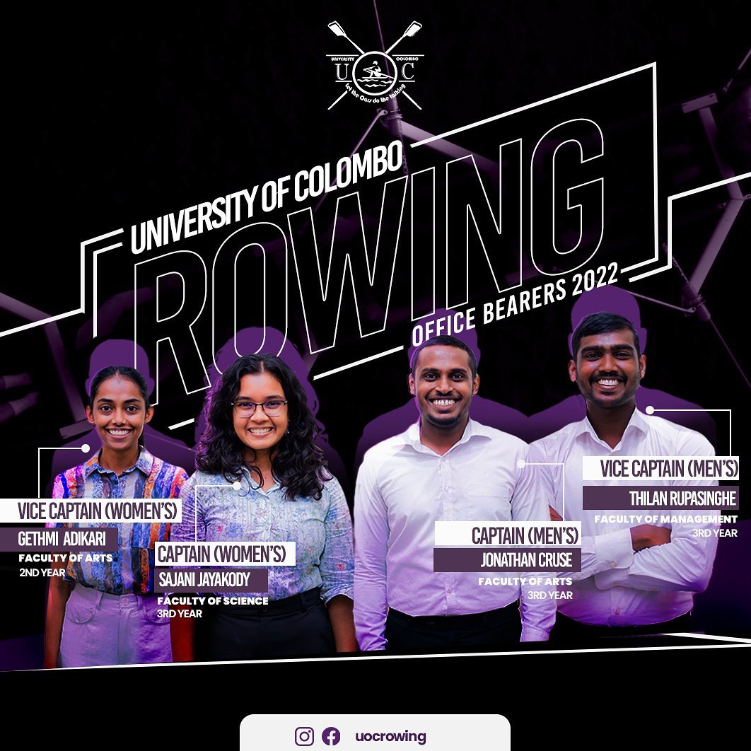 UOC Rowing - Congratulations to the newly appointed office... | Facebook