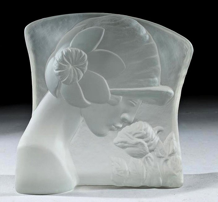 This stunning vintage sculpture called 