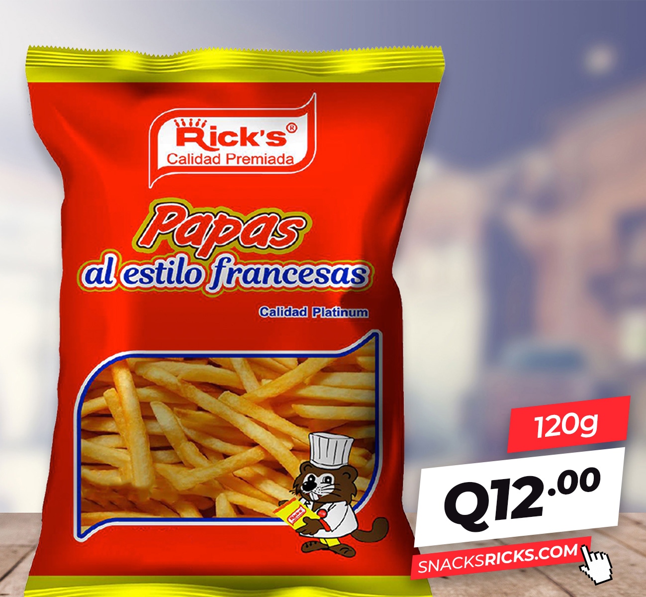 Snacks Rick's - El snack favorito de los peques, las Papas Francesas ...