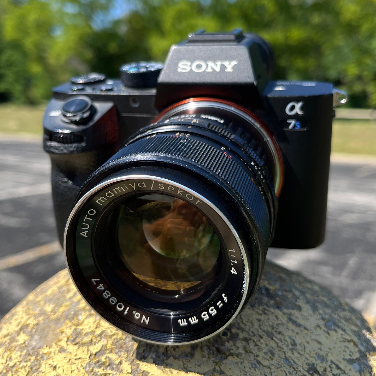 Mamiya/Sekor 55mm f/1.4 lens review