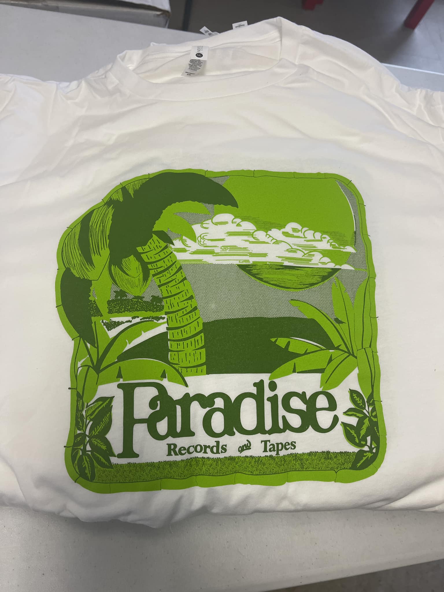 Edge of Paradise tour t-shirts available online