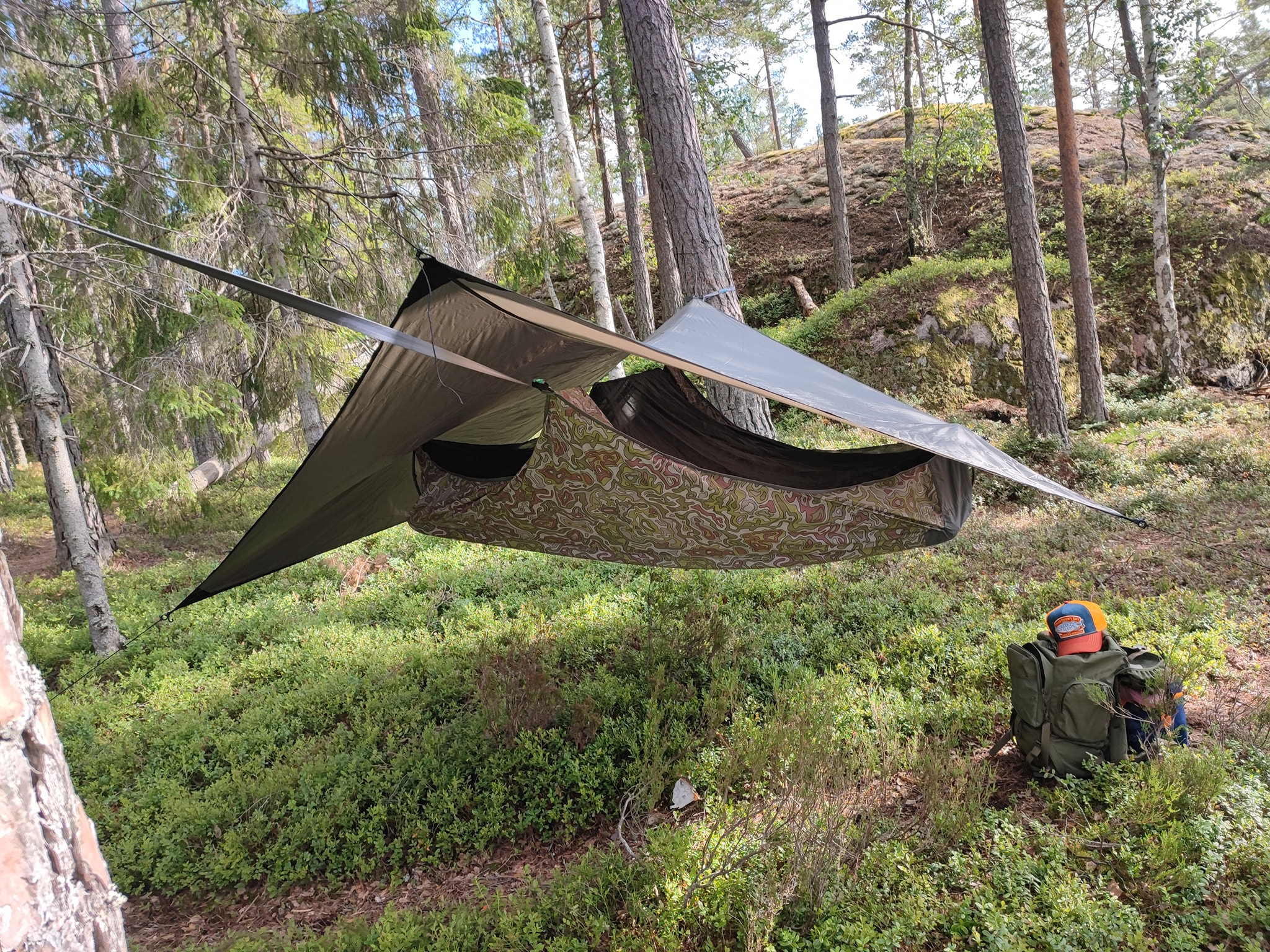 neso zelte grande beach zelt Shade Tent – The Frog Pad Ballastierung Zelte Wall Size:46ft [Small] Robinson, IL - Arwood The Neso Gigante is
