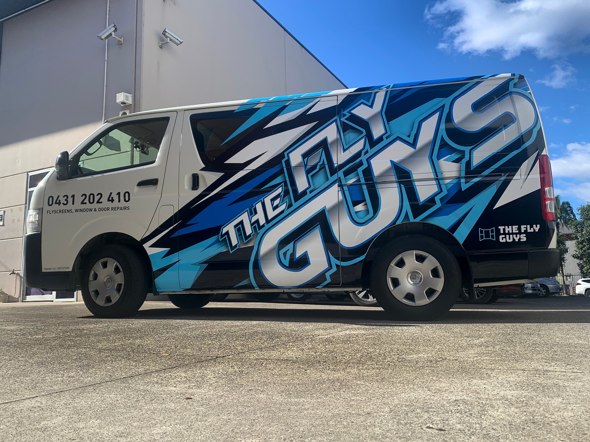 The Fly Guys Hiace What a wrap!!... - TSM signs.print.design