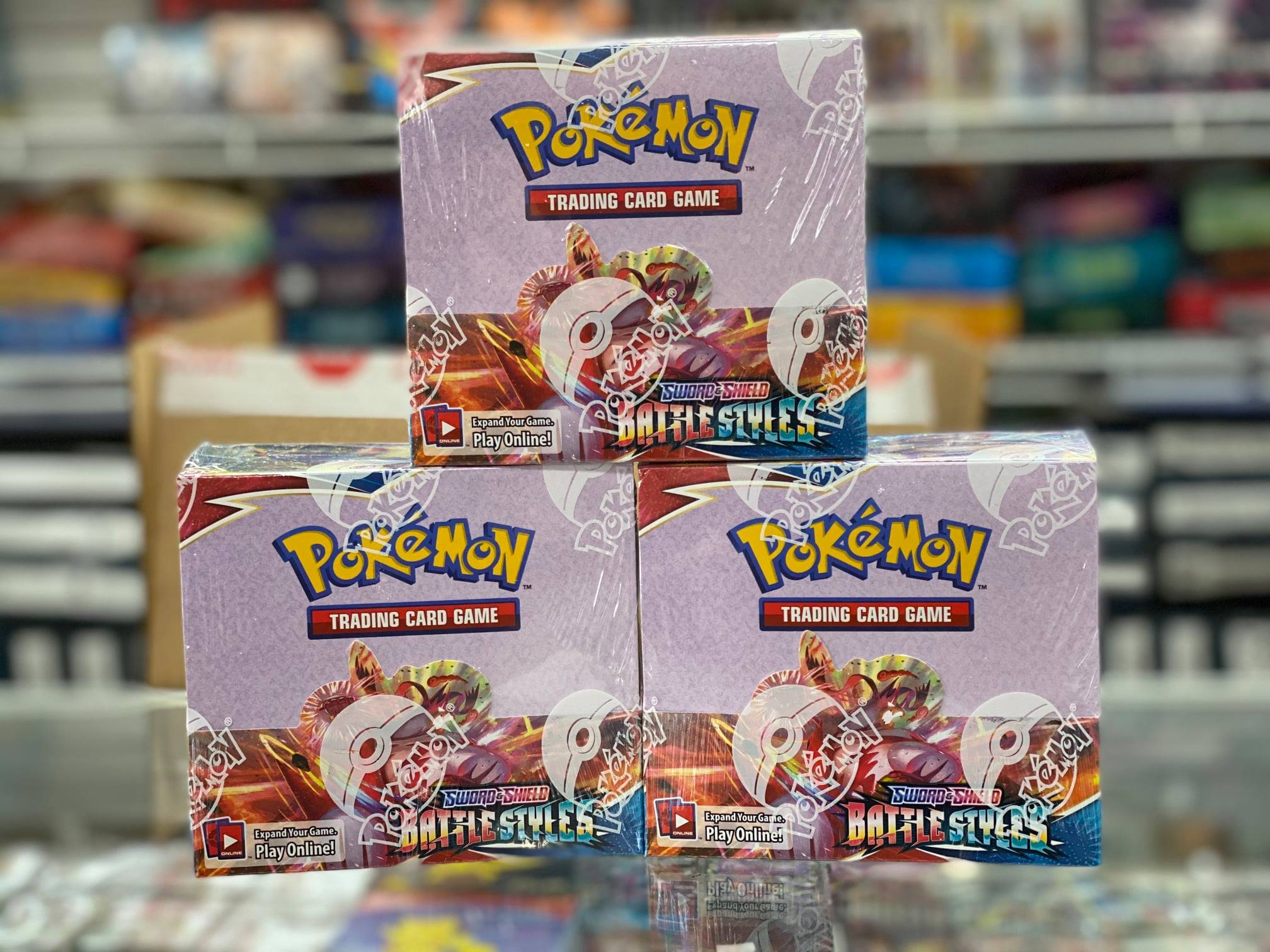 battle styles booster box retail Pokemon TCG: Sword & Shield : Toys & Games complete the set. What should I do with