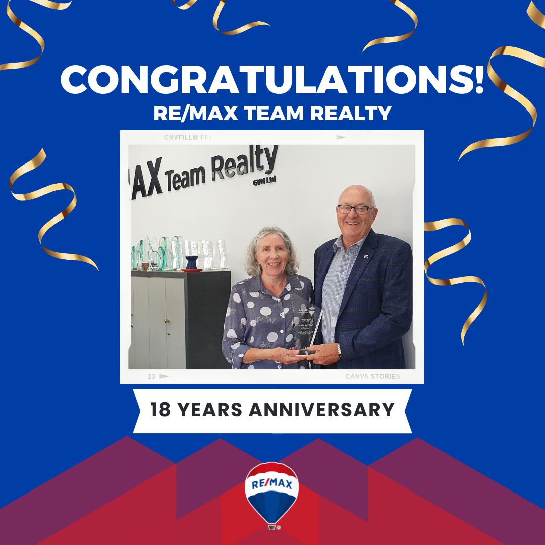 Congratulations to Garry, Maree... - RE/MAX New Zealand