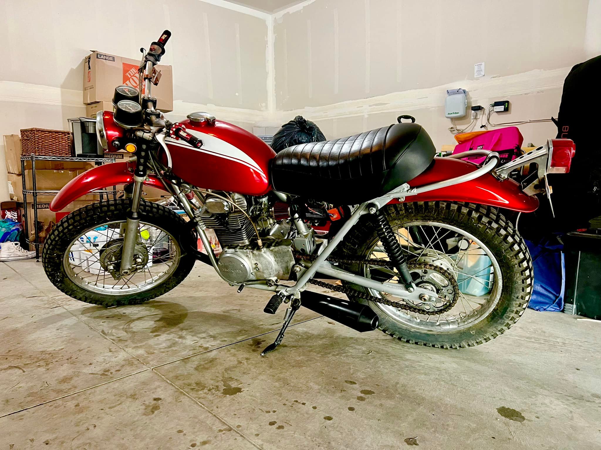 Some of my Sweet Vintage Hondas I'm bringing down for Sale. Got