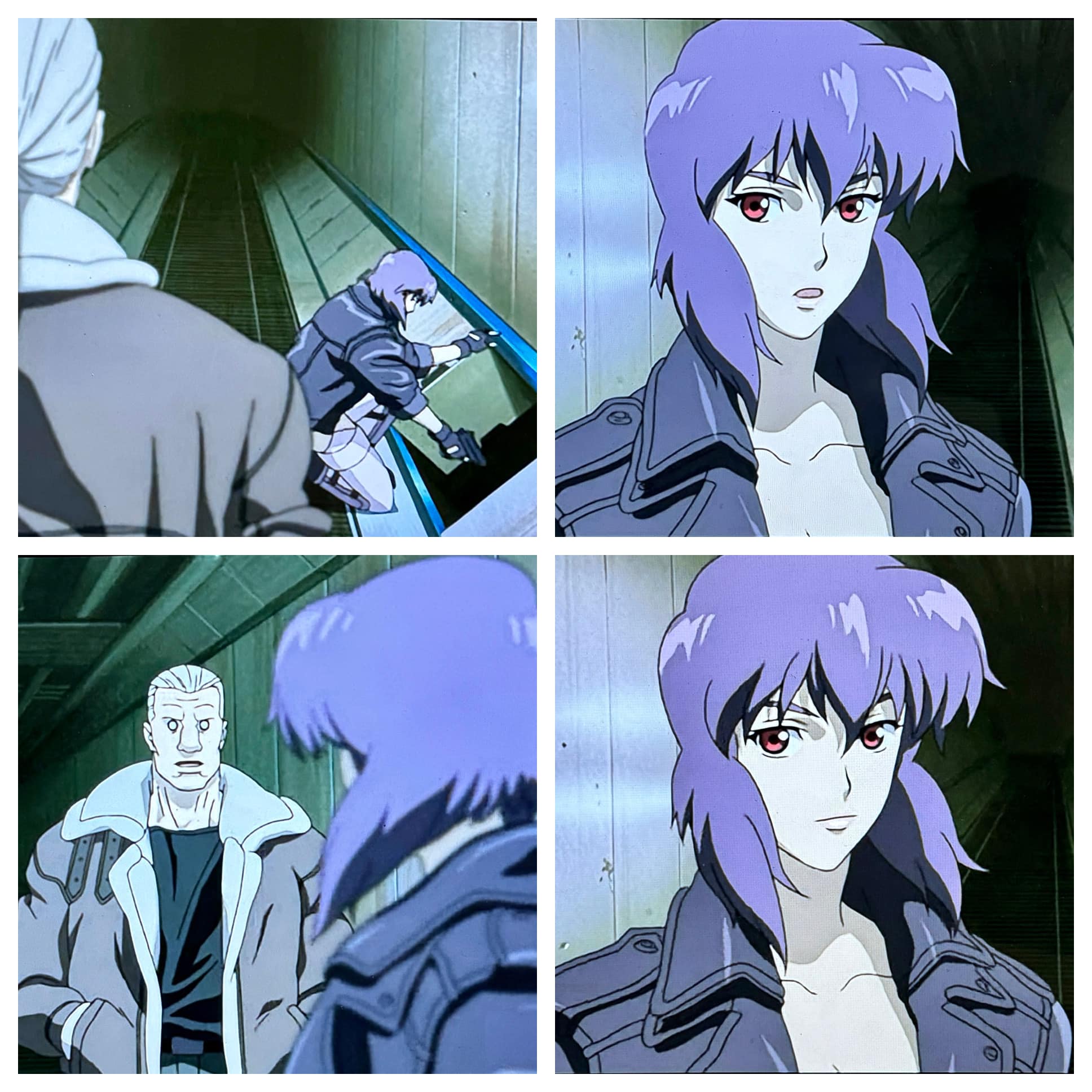 Motoko and Batou