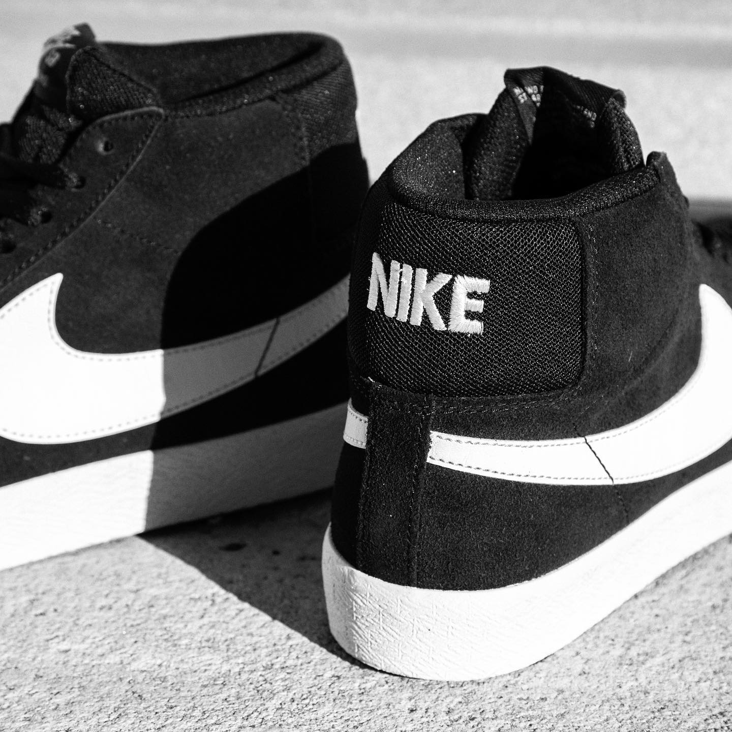 Nike SB Zoom Blazer Mid | Blk/White @nikesb #TheRoomPR #PuertoRico 