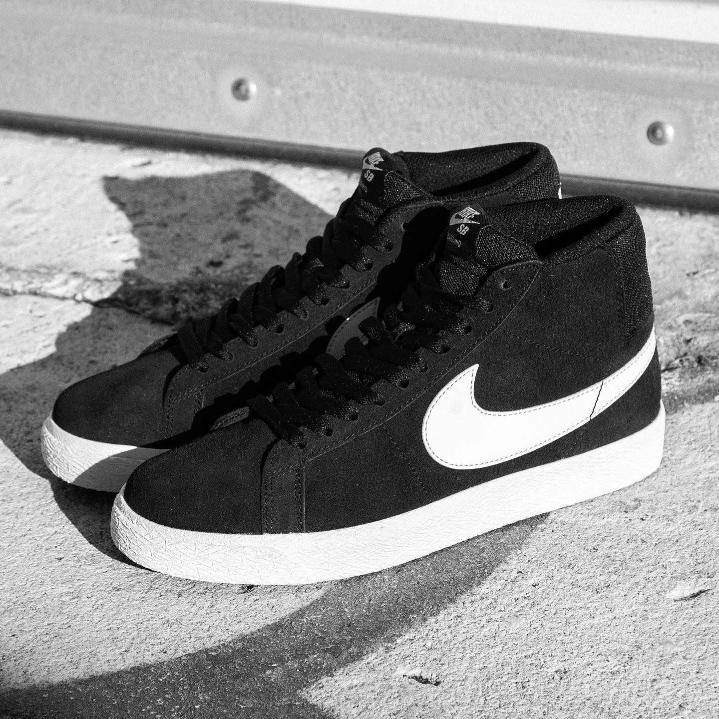 Nike SB Zoom Blazer Mid | Blk/White @nikesb #TheRoomPR #PuertoRico 
