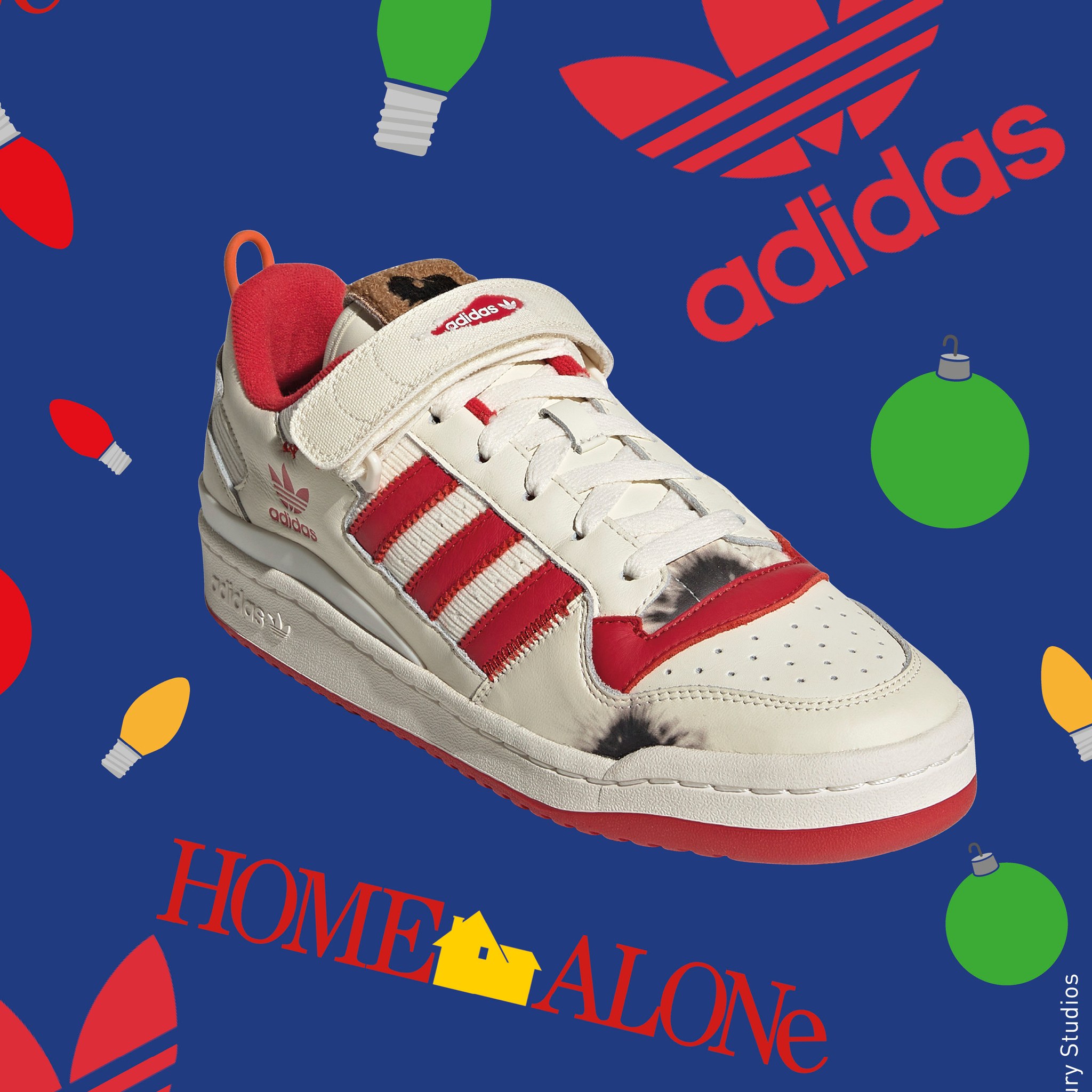 Home Alone x adidas Forum Low adidas is celebrating the movie by