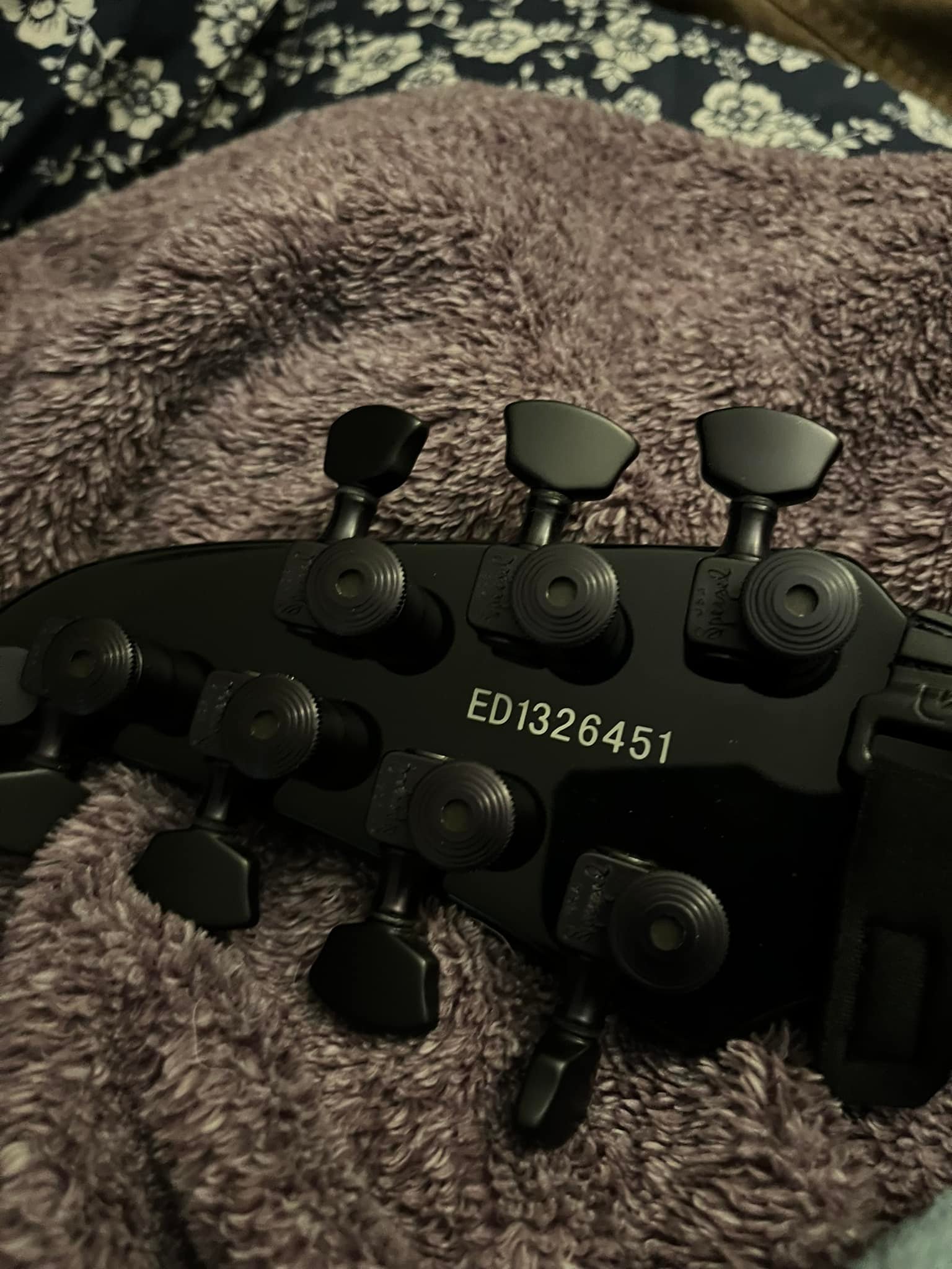 Info on Edwards E-HR-SNT/QM/BKP guitar