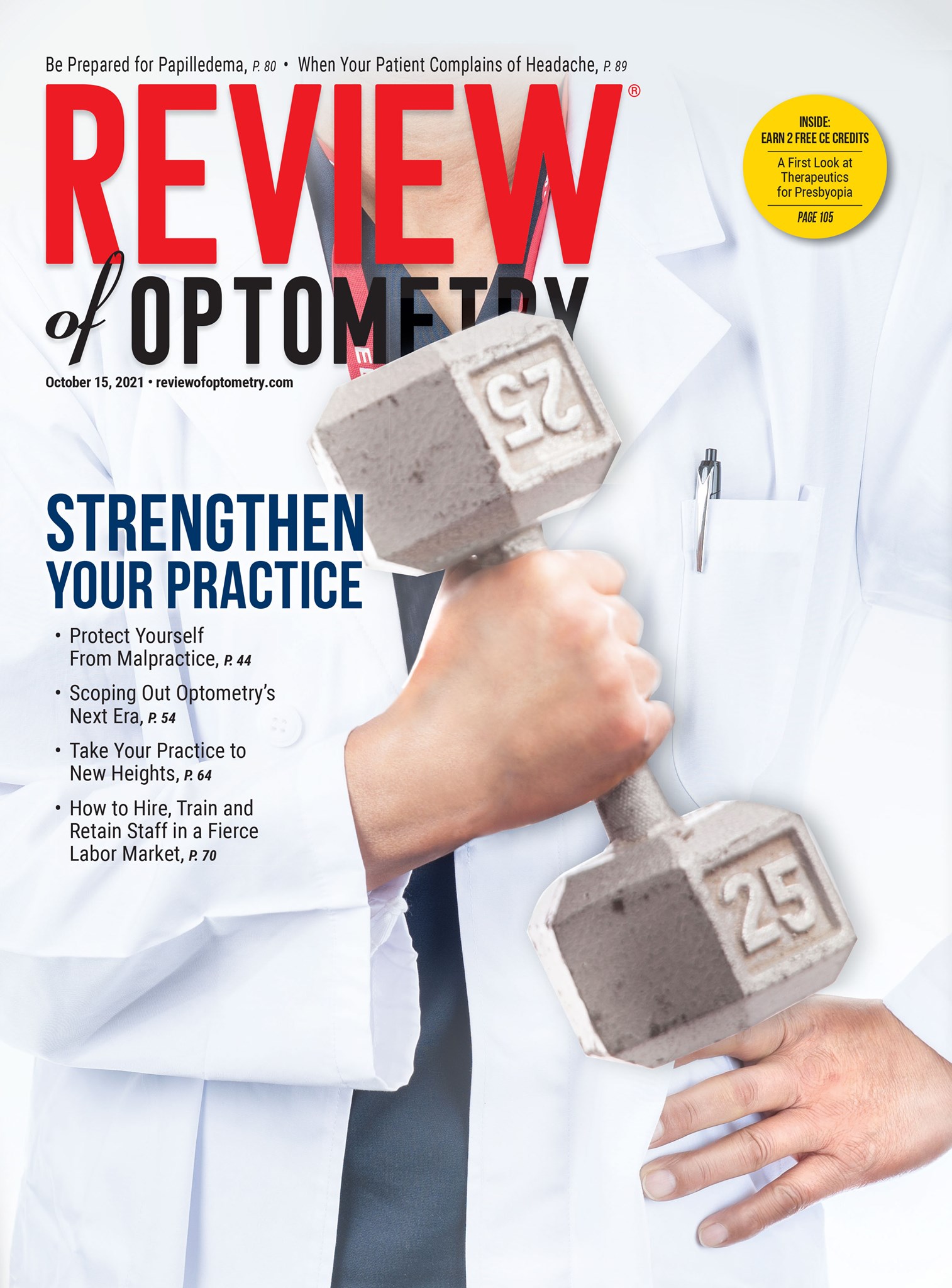 The October issue is OUT! 🎃📰 Here's... - Review of Optometry