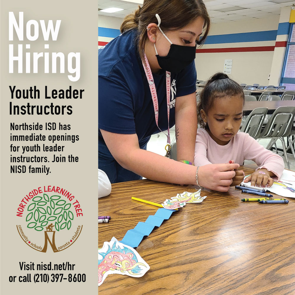 Northside ISD - The Learning Tree After School program is hiring 100 ...