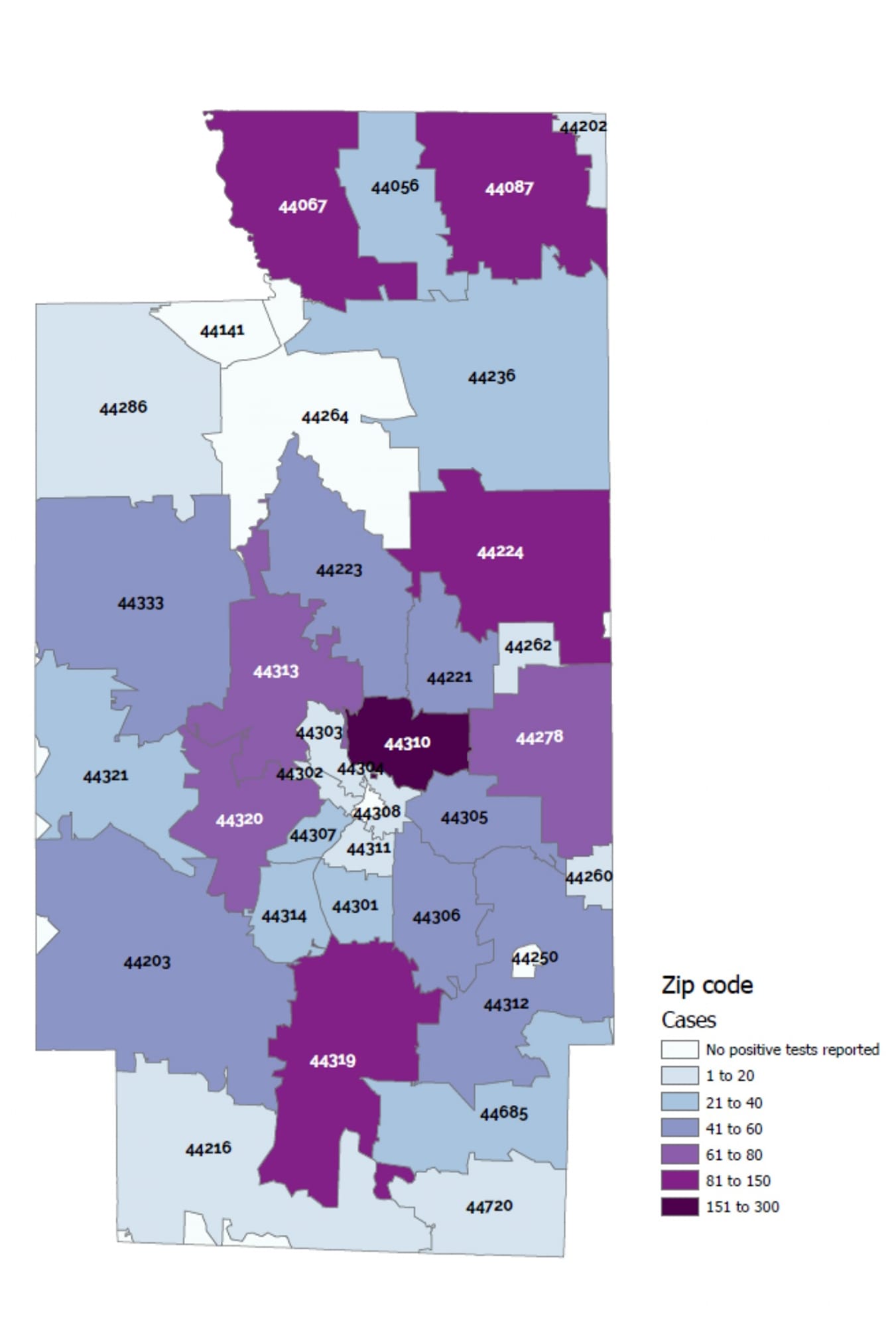 Our updated zip code map has... - Summit County Public Health | Facebook