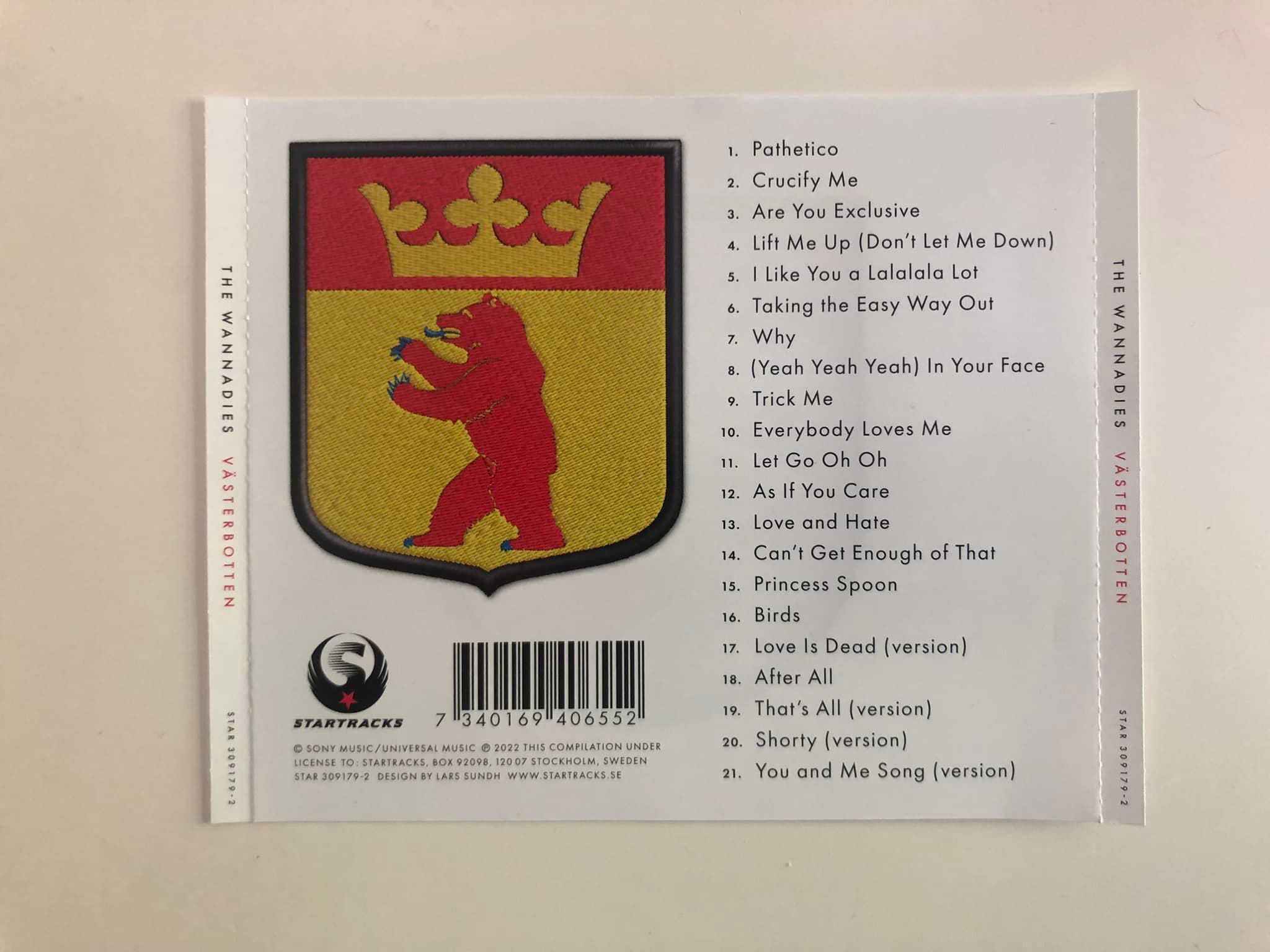 CD artwork ”Västerbotten”