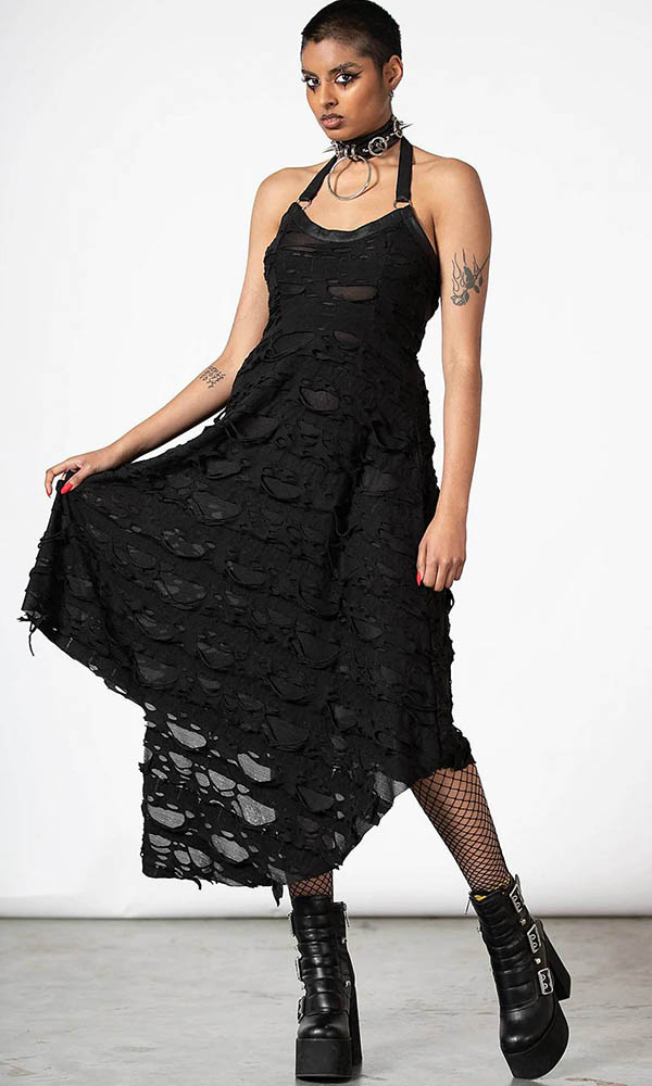 killstar halter dress ✨✨ New! ✨✨ Nightwire from Shop here>> www.beserk.com.au/killstar Patrick_0704