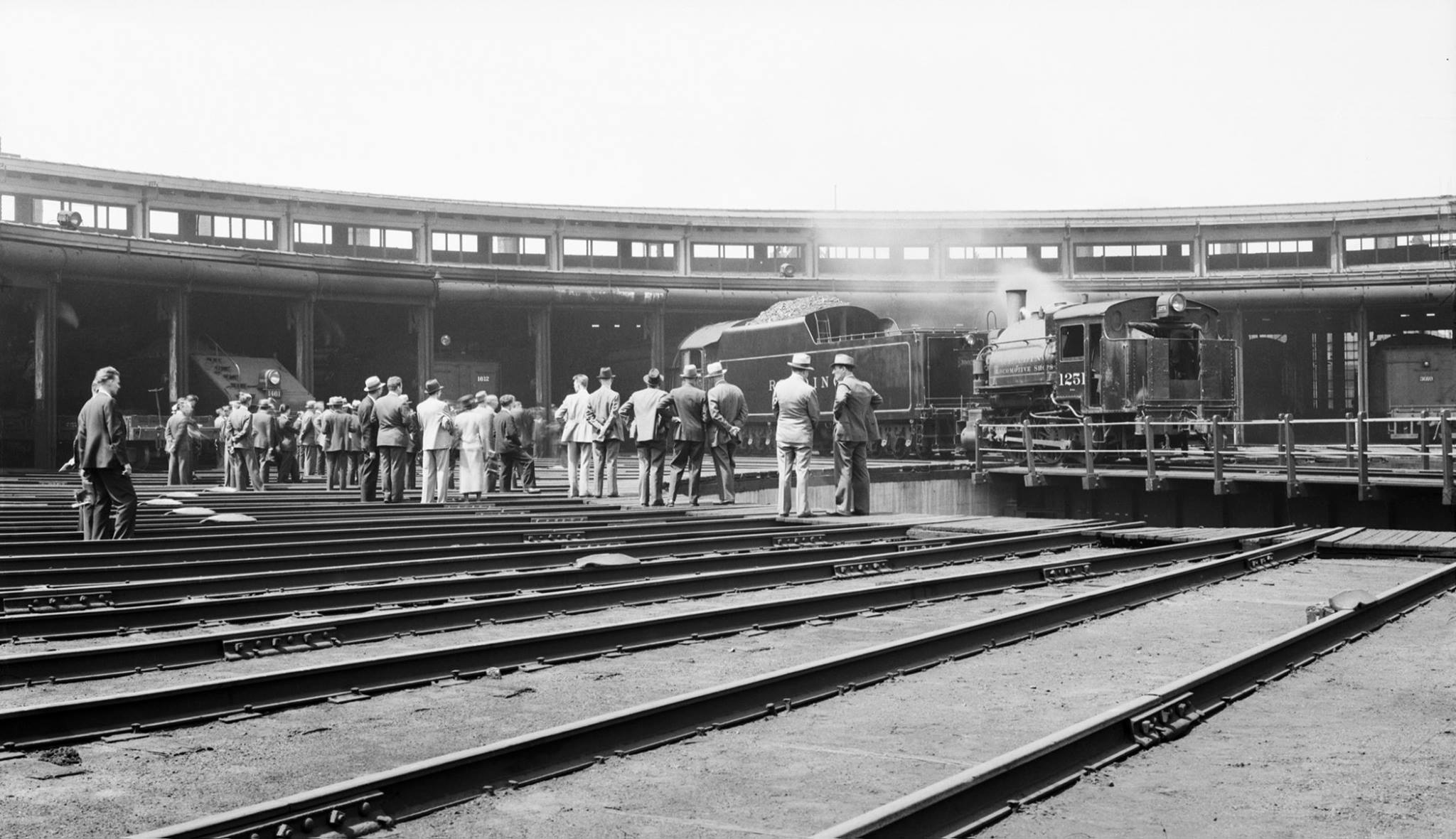 Pennsylvania Railroad 4-4-2 460, the Lindbergh Engine.