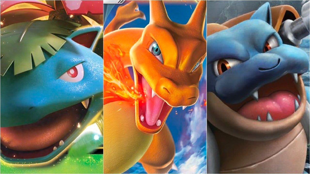 Set 3 Shiny Gigantamax LVL50 – Charizard, Blastoise, Venusaur Per Pokémon Go