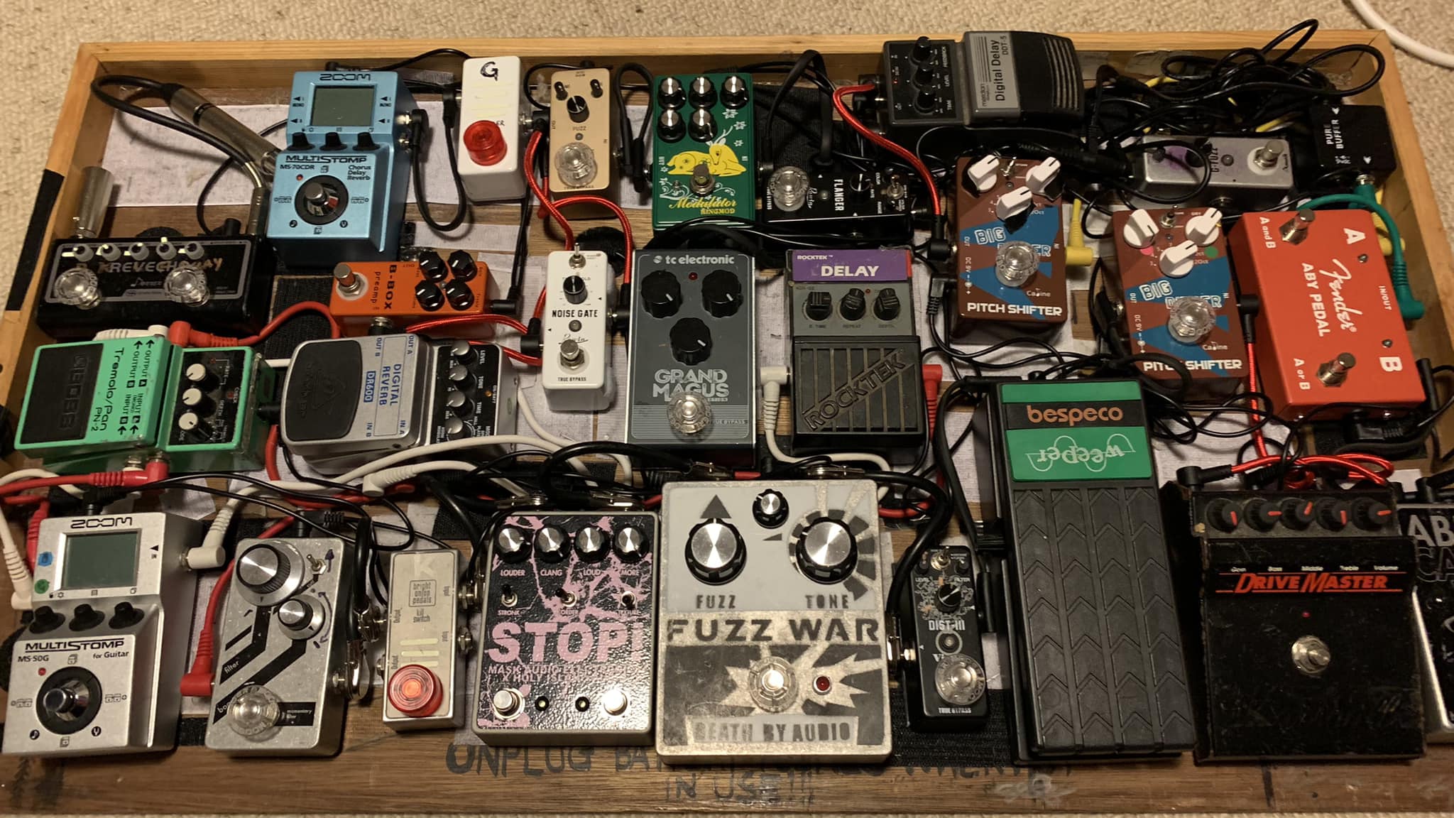 楽器・機材 Tom Tone Meridian Mid Booster Control