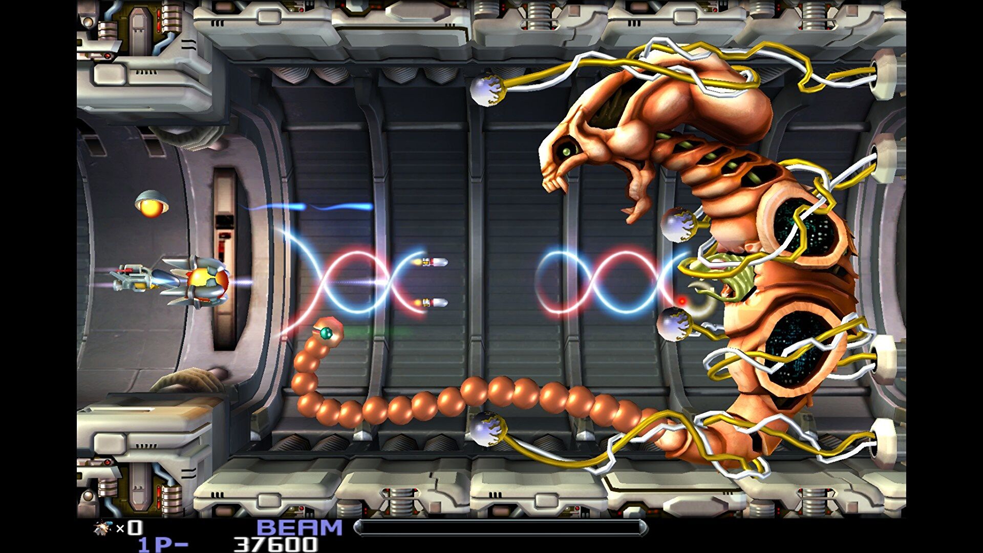 What is a realistic retro videogame version of R-Type?