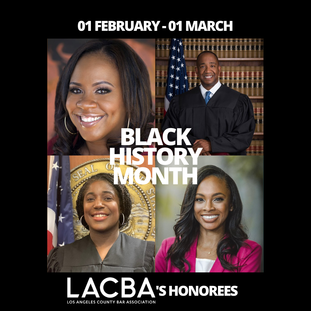 The Los Angeles County Bar Association - LACBA - Meet the 2023 Black ...