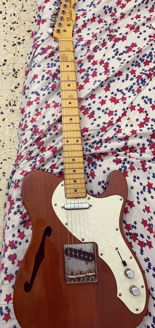 1986 Japanese-made Fender Telecaster sounds strong and beautiful