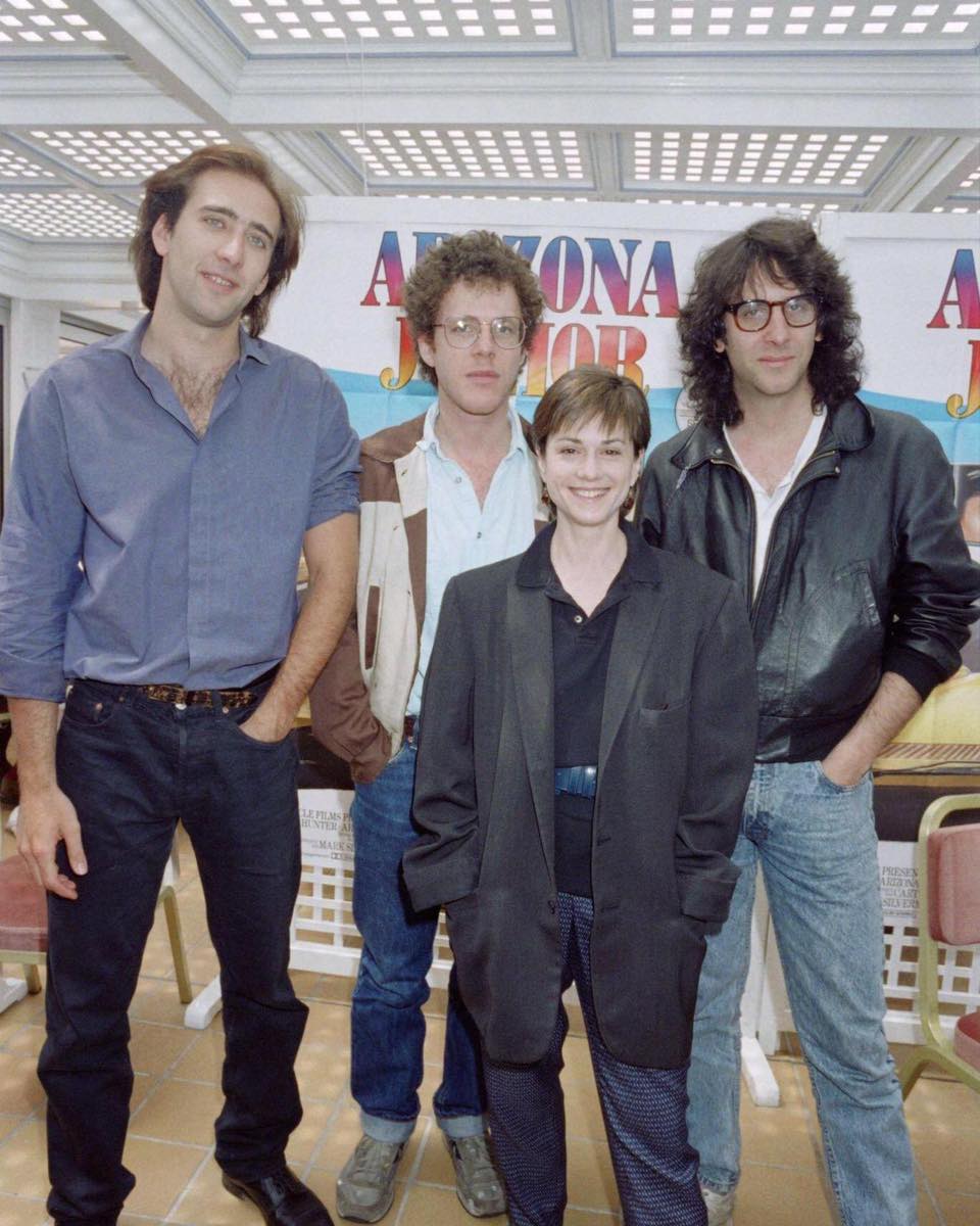 Live For Films - Nicolas Cage, Holly Hunter, Joel and Ethan Coen at ...