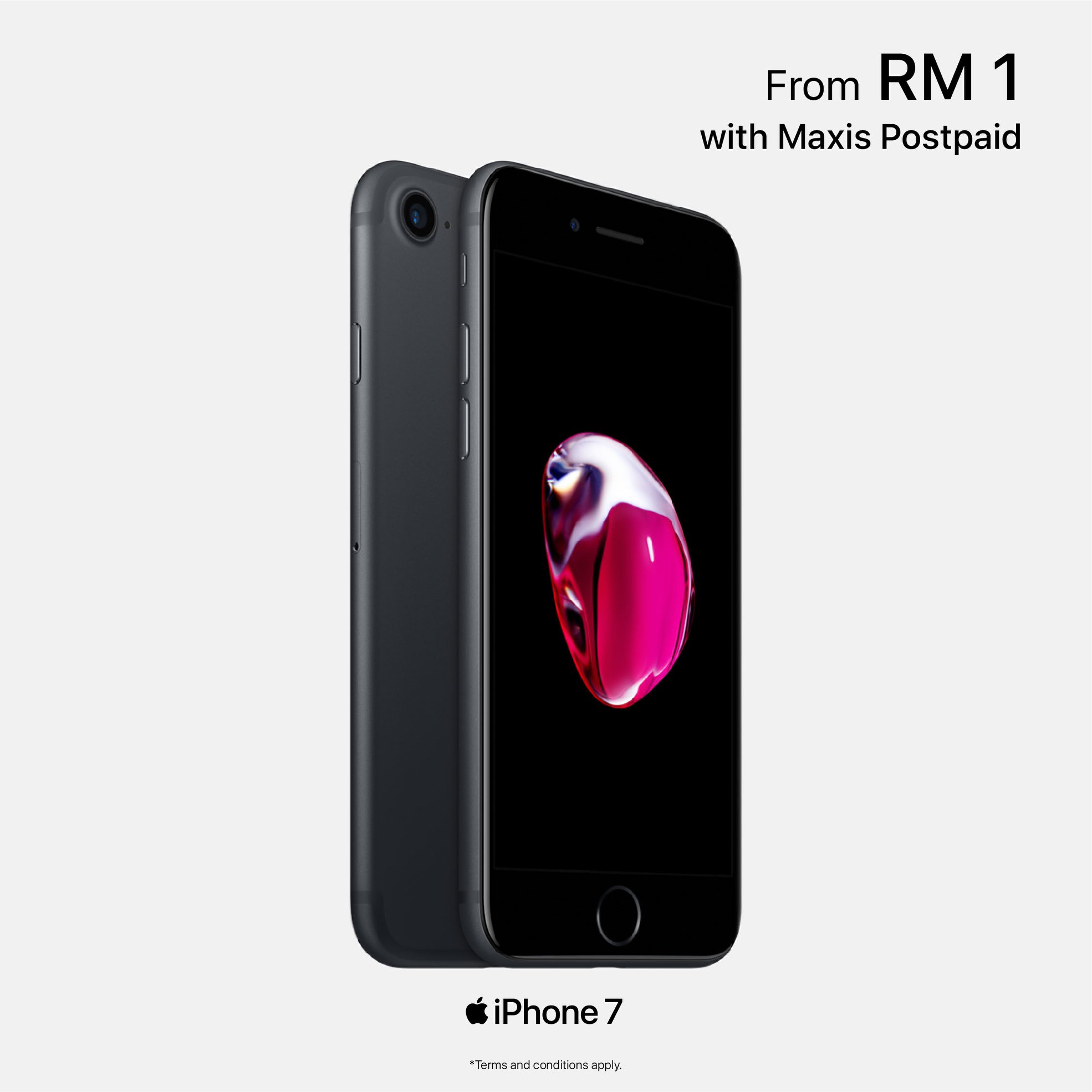 Switch Great Iphone Great Price Get Iphone 7 128gb Black From As Low As Rm 1 With Maxis Postpaid Sign Up Now At Your Nearest Switch Outlets Learn More Https Bit Ly 3ecvkgj