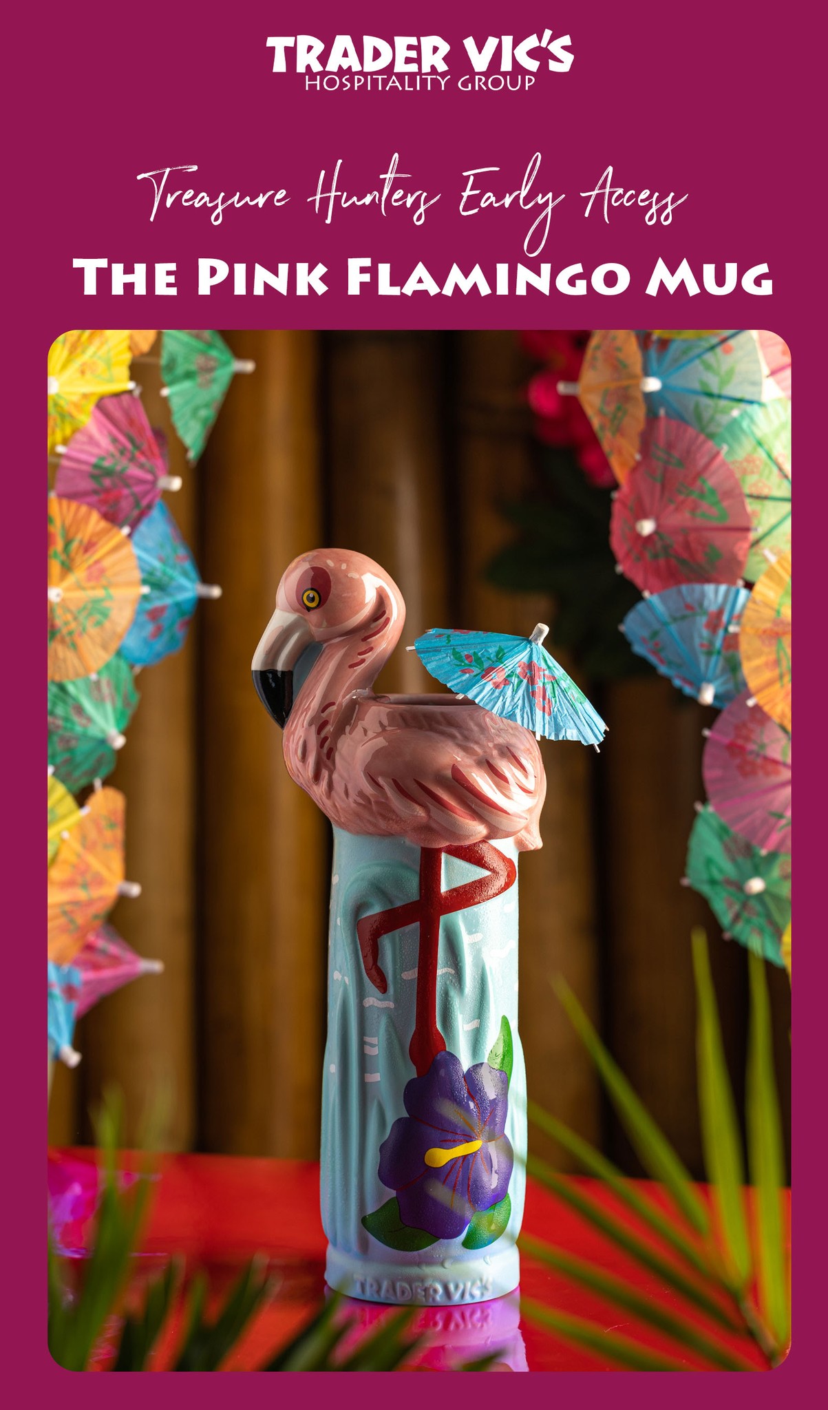 Trader Vic's Kau Idol mug collaboration with Witco Decor