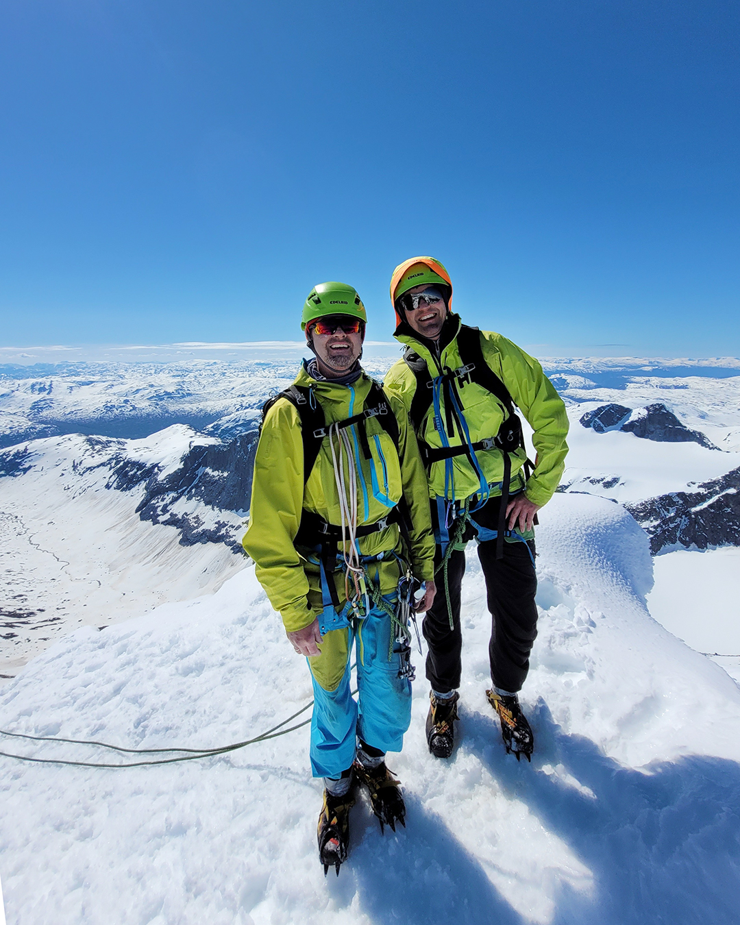 Breogfjell - De siste dagene har vi hatt flere turer opp...