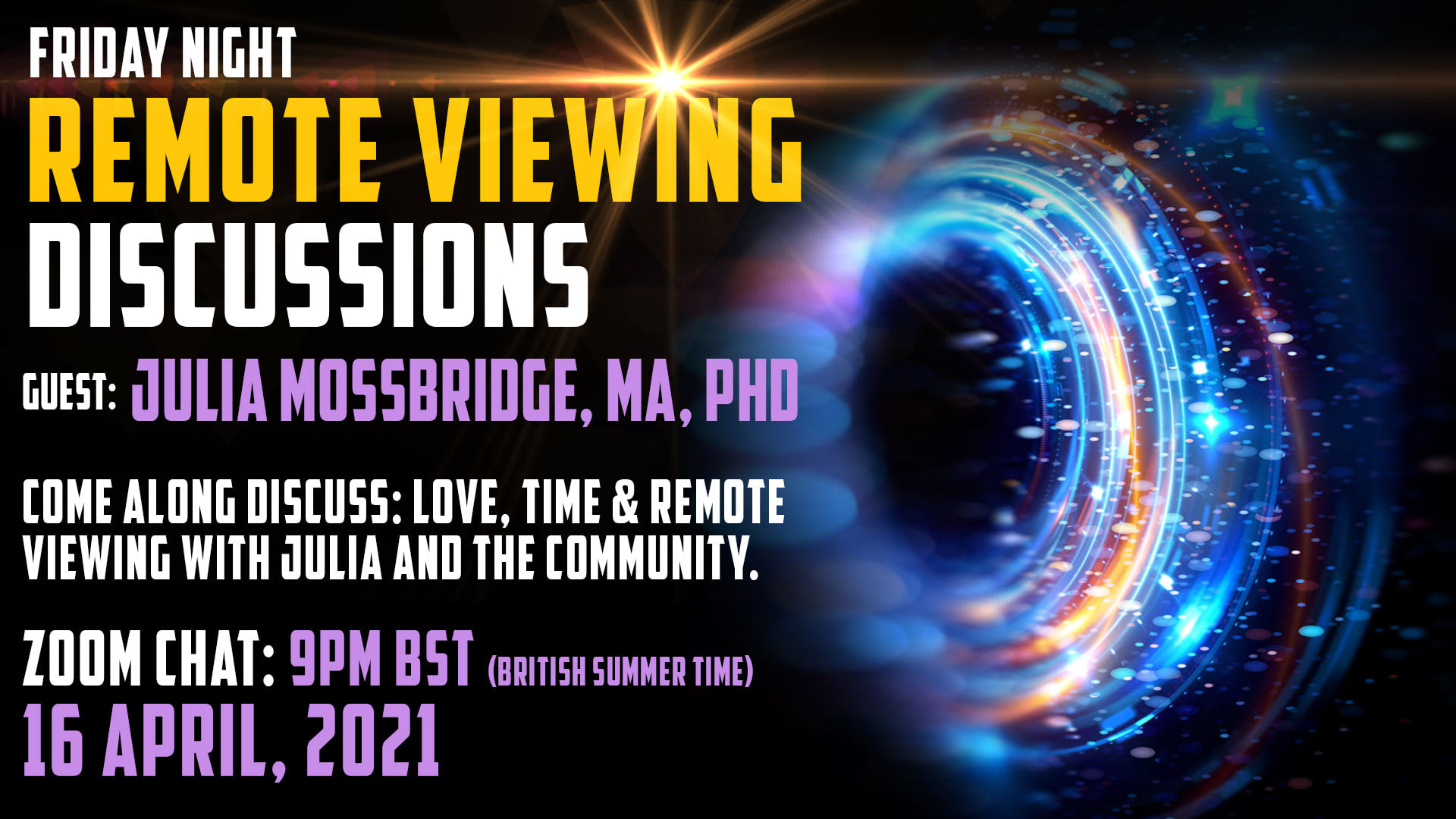 Remote Viewing | COME ALONG discuss: LOVE, TIME & remote viewing with ...