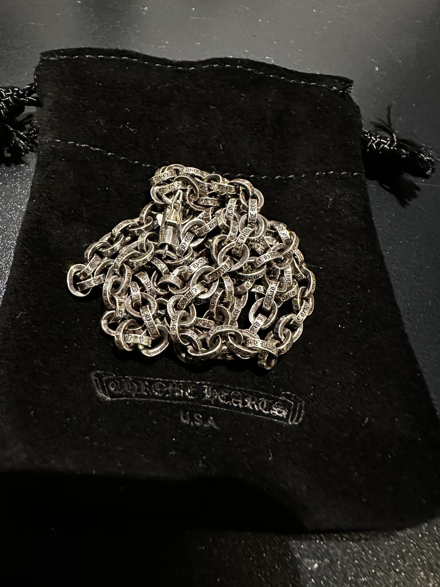 Acquiring Chrome Hearts 24 inch Paper Chain and planning for 