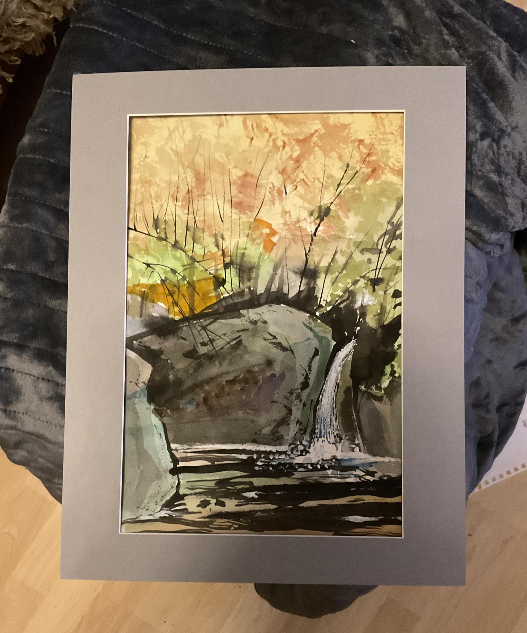 What is the value of 'Cool Water' art piece?