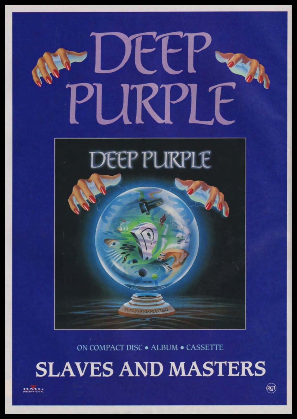𝗗𝗲𝗲𝗽 𝗣𝘂𝗿𝗽𝗹𝗲 — 𝗦𝗹𝗮𝘃𝗲 𝗔𝗻𝗱 𝗠𝗮𝘀𝘁𝗲𝗿 (1990