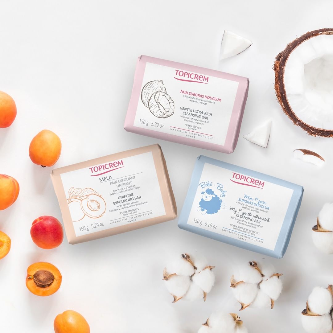 Our 3 favourite bar soaps to address... - Topicrem Malaysia