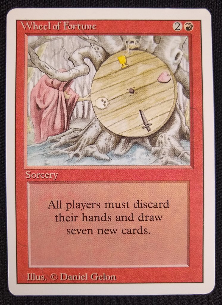 cards like wheel of fortune mtg Proxy  Gilded Goblet From the Revised Edition (3rd Ed.) set. Magic: the Gathering MTG Wheel