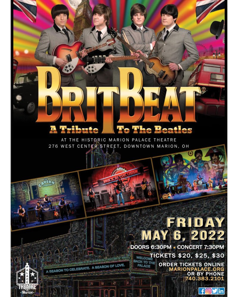 Join us Saturday, June 22 at 7:15 p.m. for a FREE Beatles Tribute