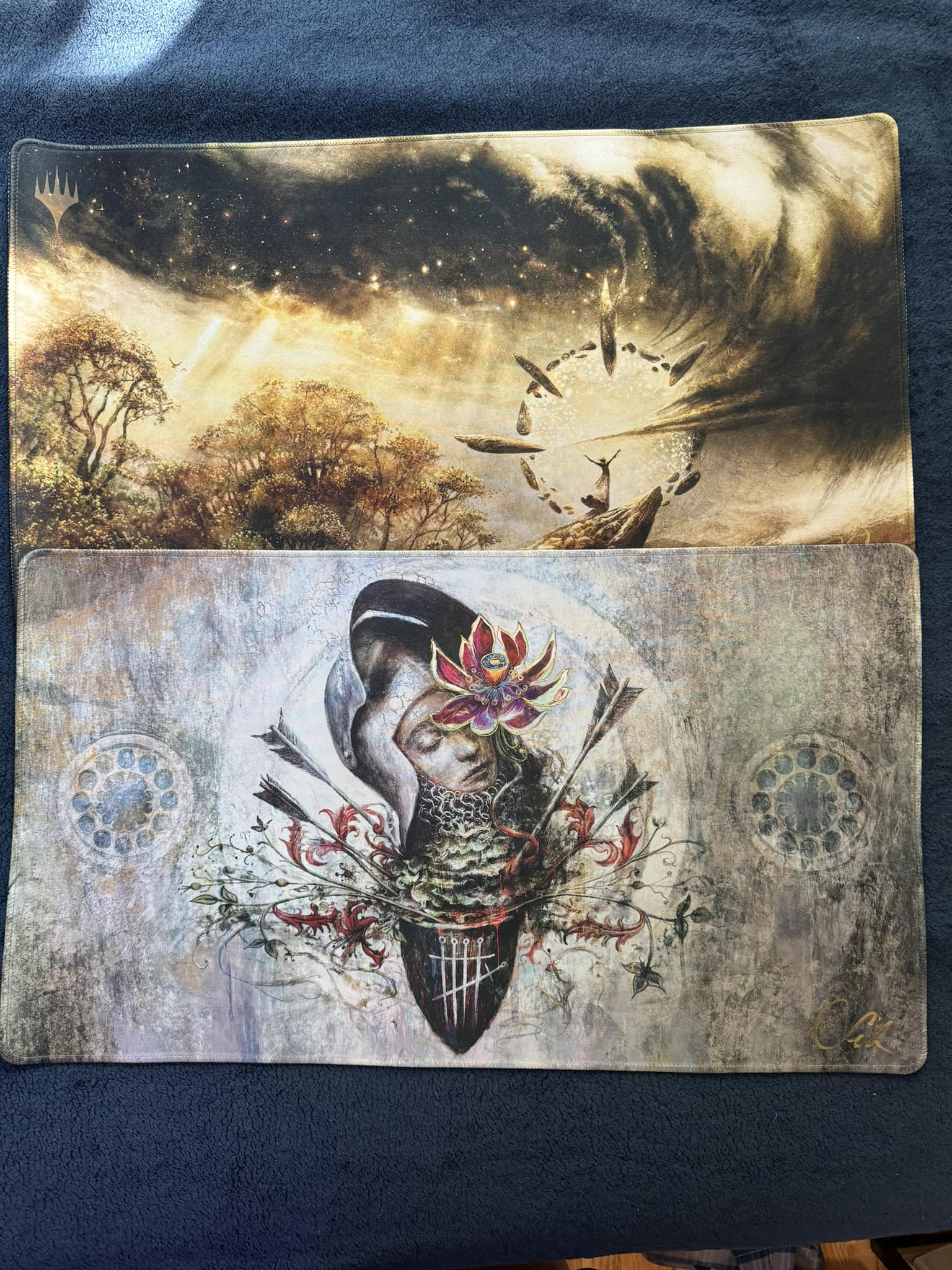 Seb McKinnon's Magic: The Gathering playmats