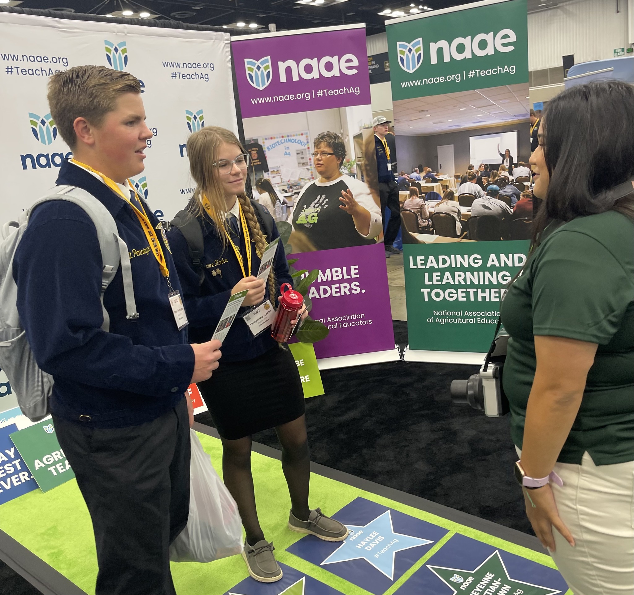 Teach Ag - The NAAE National #TeachAg Campaign Booth is...