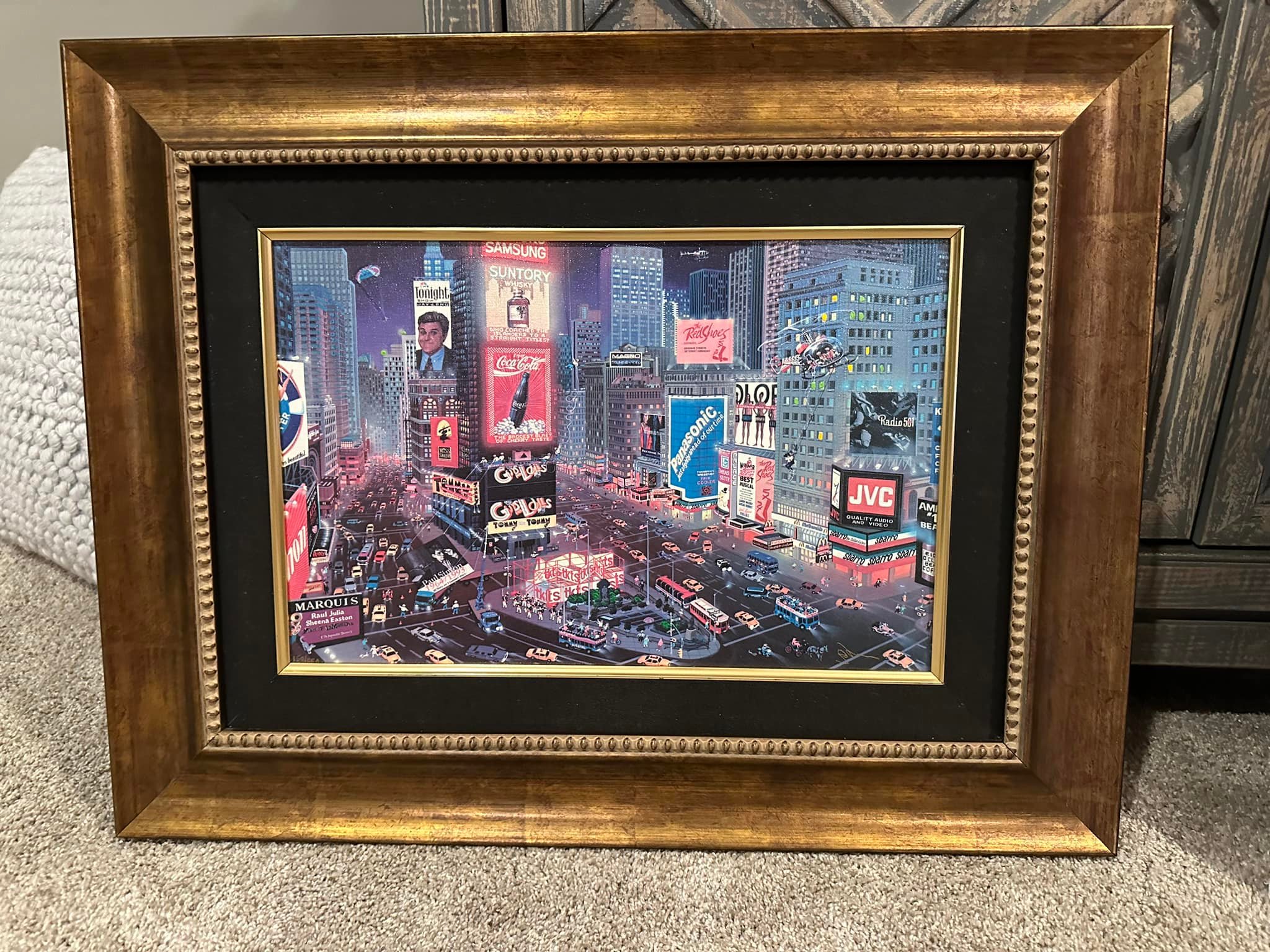 Alexander Chen Times Square Parade Art Print for Sale