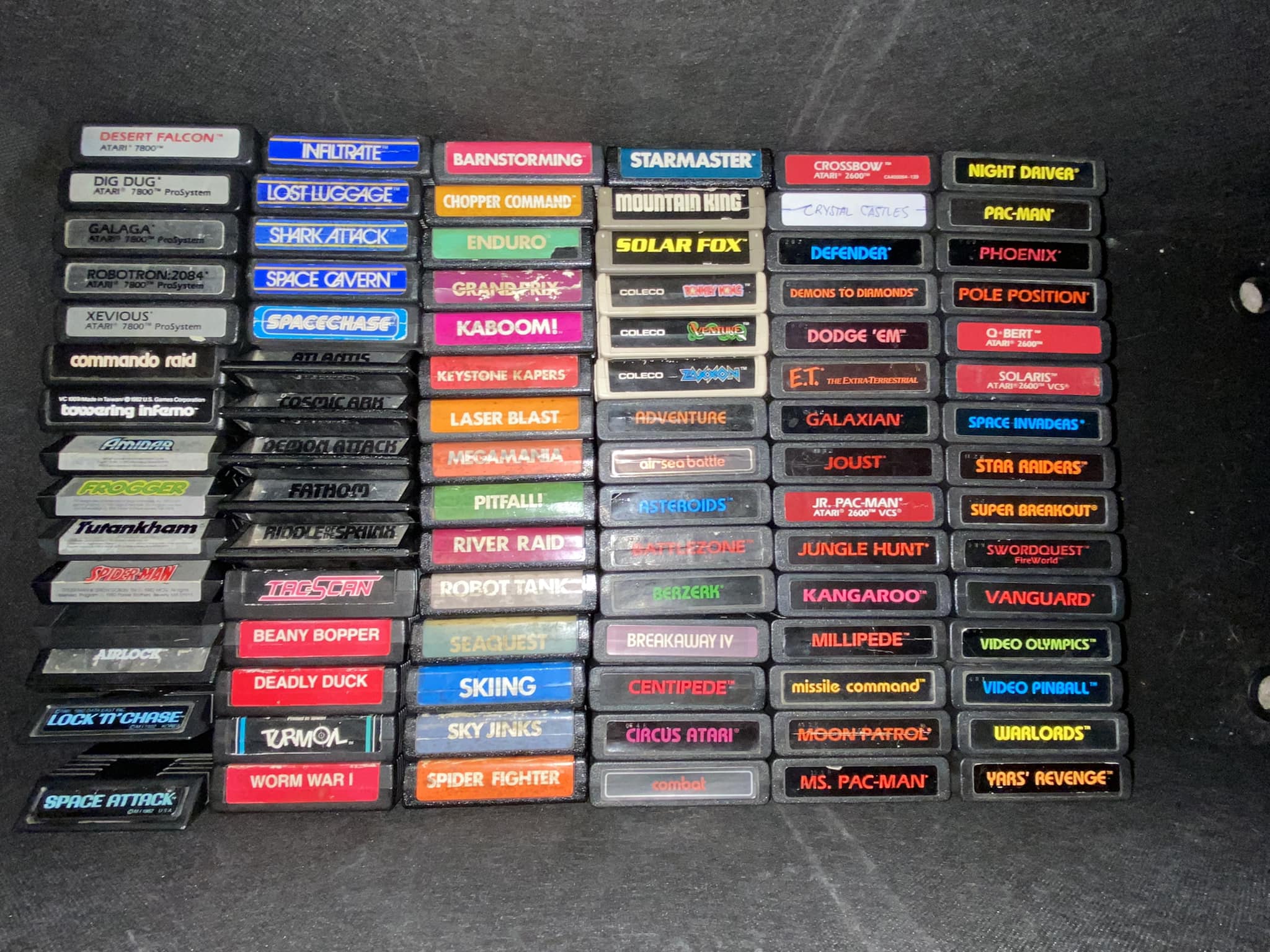 Atariage member's console collection