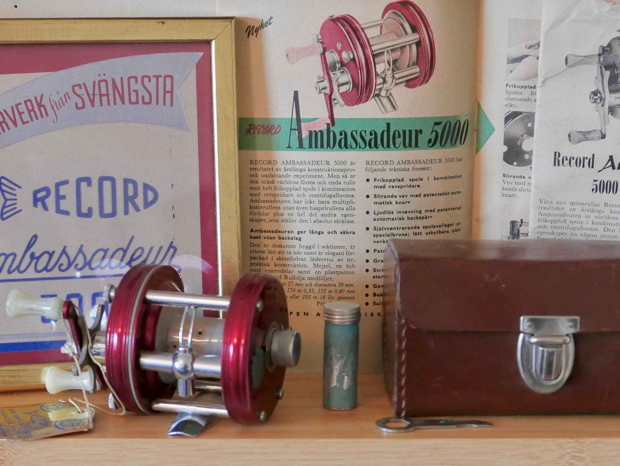 1953/54 Abu Ambassadeur 5000 reel in near mint condition